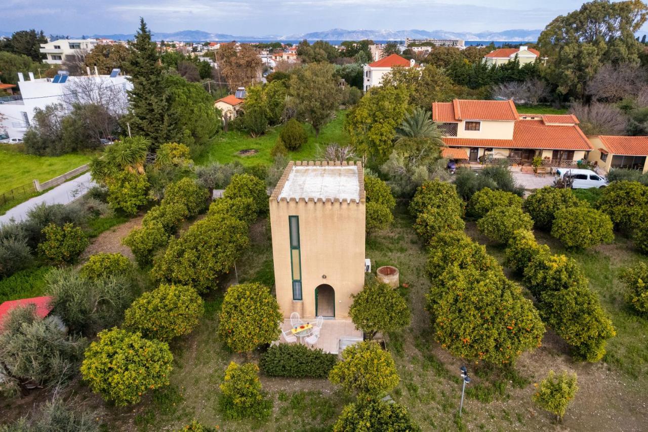 فيلا The Tower With The Orange Tree Garden إياليسوس المظهر الخارجي الصورة